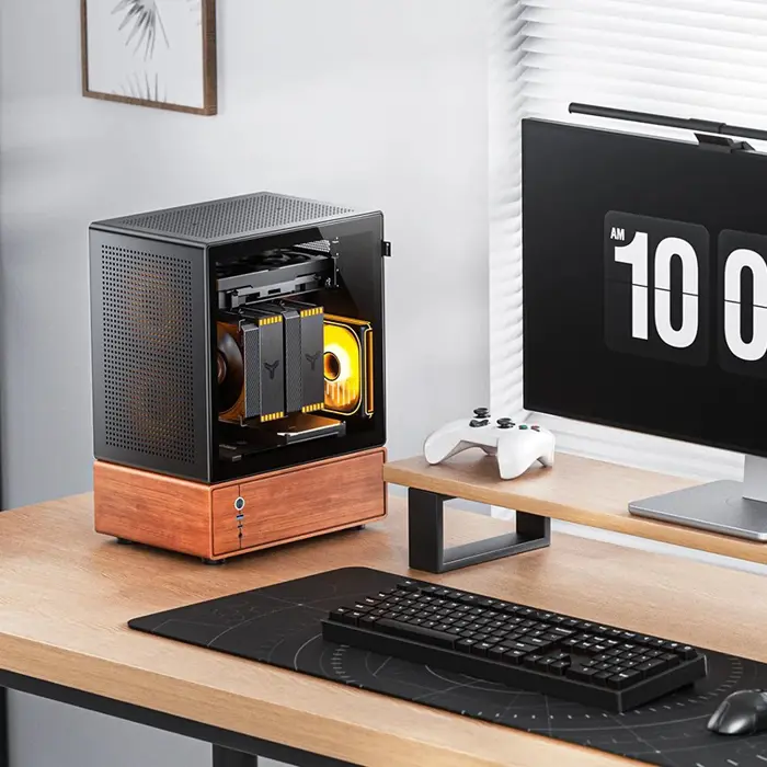 PC Case Jonsbo T7, Midi-Tower, mATX, Glass