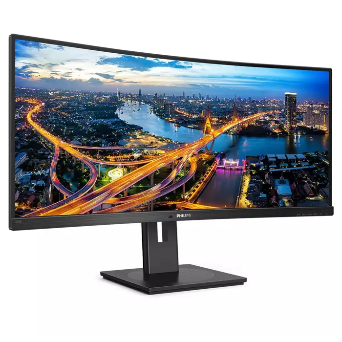 Philips | 345B1C | 34 " | VA | WQHD | 21:9 | Warranty 24 month(s) | 5 ms | 300 cd/m2 | Black | HDMI ports quantity 1 | 100 Hz