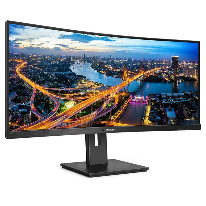 Philips | 345B1C | 34 " | VA | WQHD | 21:9 | Warranty 24 month(s) | 5 ms | 300 cd/m2 | Black | HDMI ports quantity 1 | 100 Hz