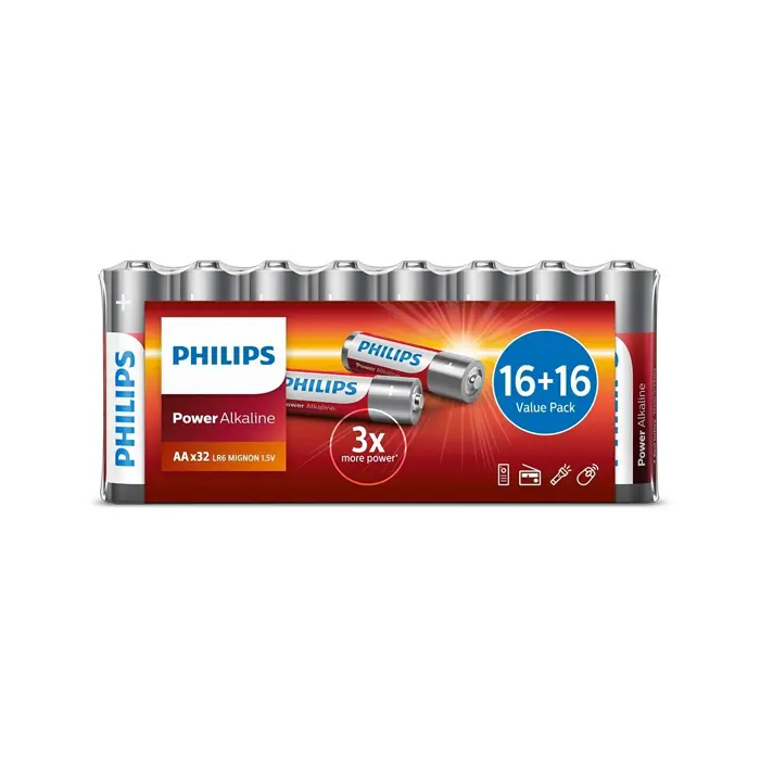 Philips baterije AA 16+16, 32 komada
