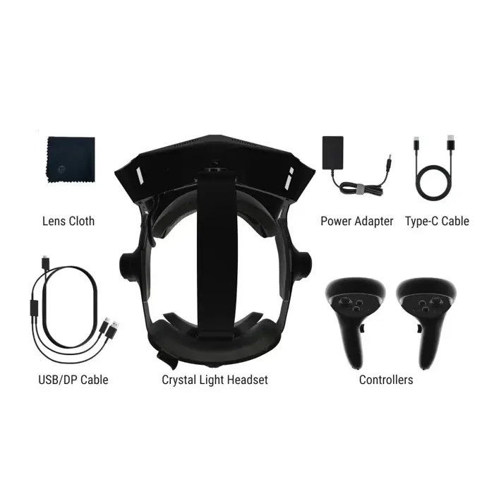 Pimax Crystal Light Virtual Reality Headset mit Controller-PVH00010174