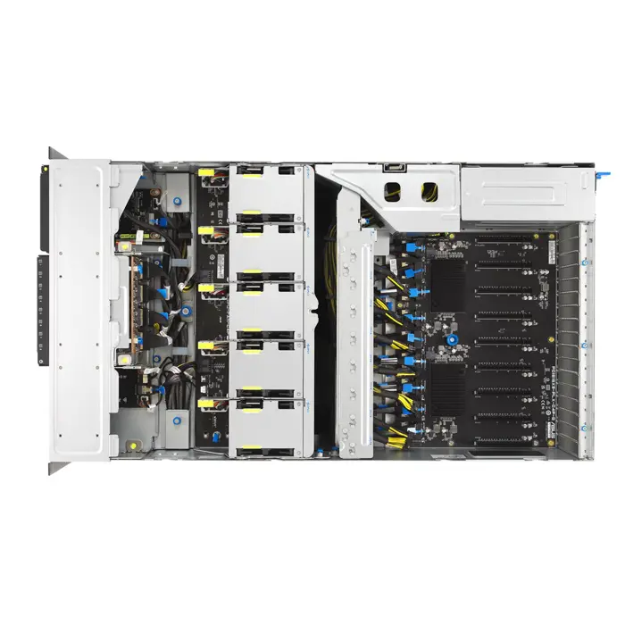 Platforma Asus Rack (1U) RS501A-E12-RS4 AMD Epyc 9005/9004 (4x NVMe/SATA HS, 2xM.2, 2x1Gbe, IPMI, 1+1 1600W )
