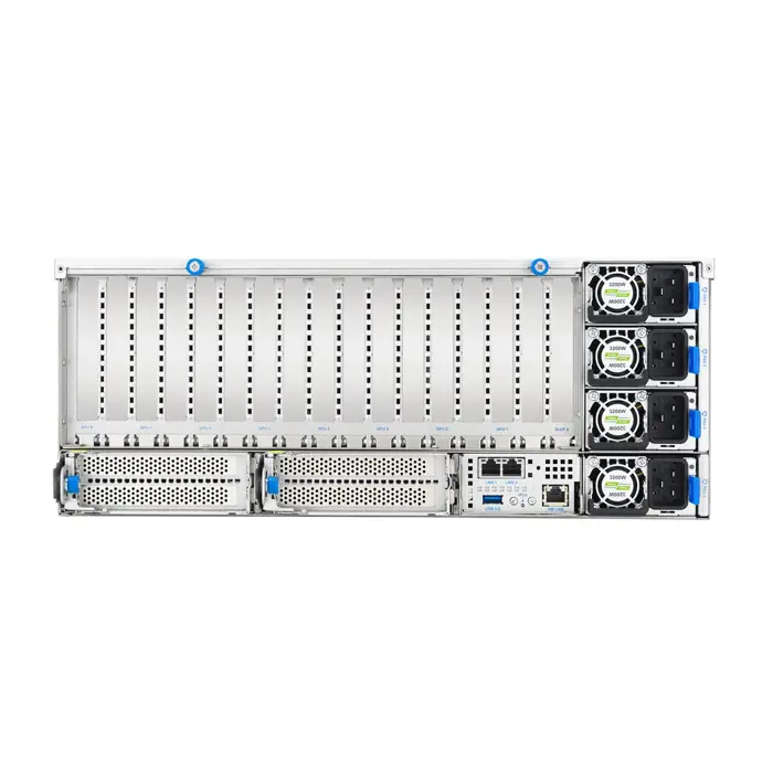 Platforma Asus Rack (1U) RS501A-E12-RS4 AMD Epyc 9005/9004 (4x NVMe/SATA HS, 2xM.2, 2x1Gbe, IPMI, 1+1 1600W )
