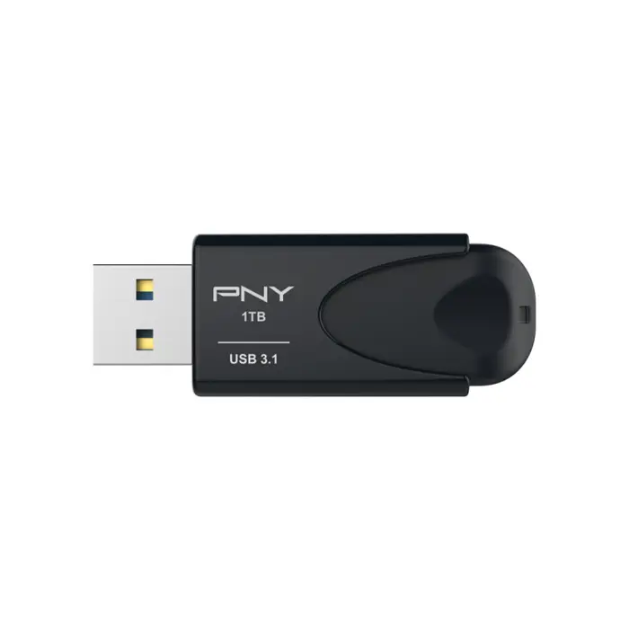 PNY Attaché 4 USB flash drive 1 TB USB Type-A 3.2 Gen 1 (3.1 Gen 1) Black