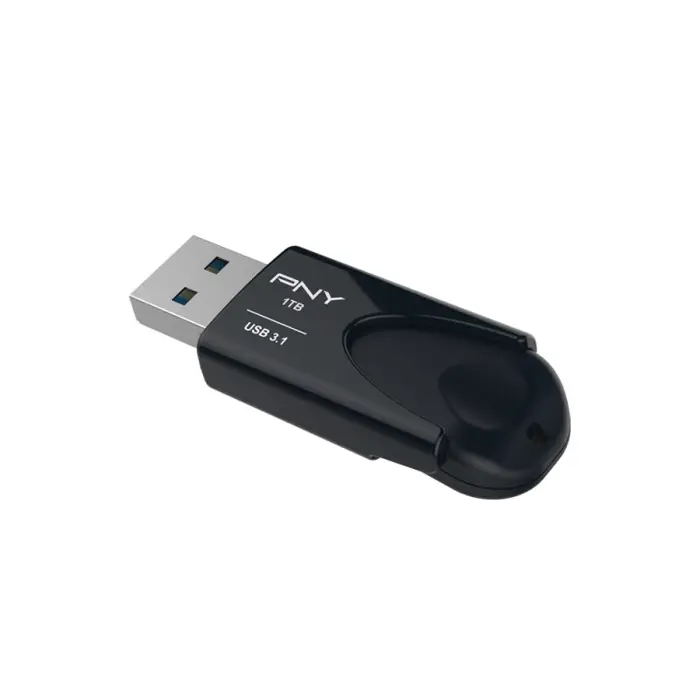 PNY Attaché 4 USB flash drive 1 TB USB Type-A 3.2 Gen 1 (3.1 Gen 1) Black