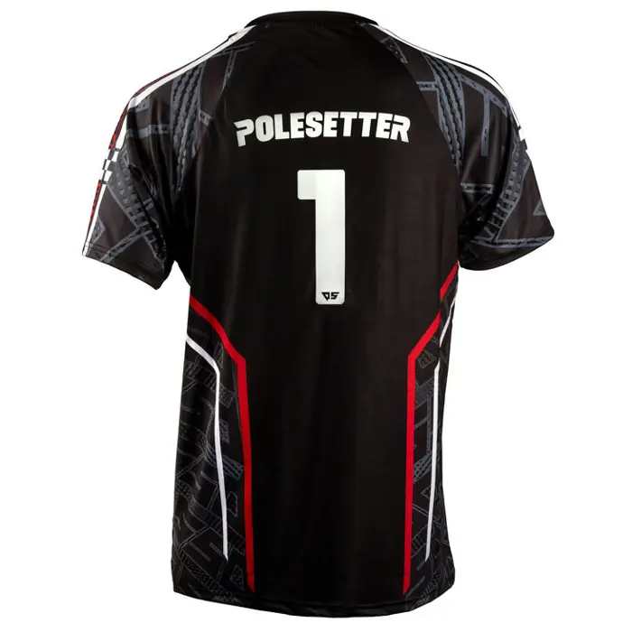 Polesetter ONE Simracing Jersey Red - S-PS-JY-RED-001-S