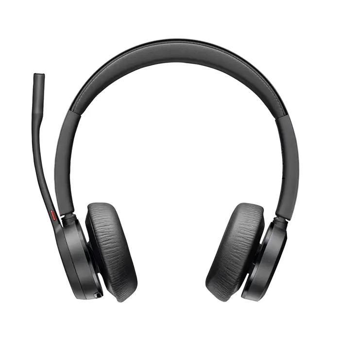 POLY Voyager 4320 Microsoft Teams Certified USB-C Headset +BT700 dongle Wireless Headband Office/Call Center USB Type-C Bluetooth Black