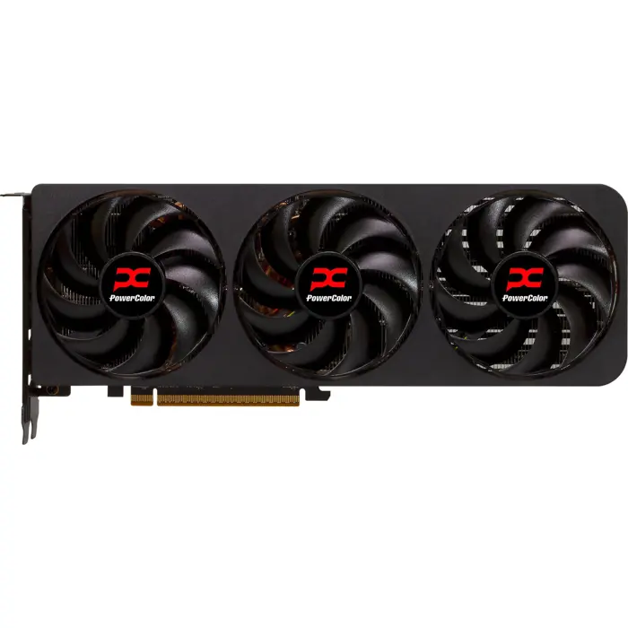 PowerColor Radeon RX 9070 XT Reaper 16GB, graphics card black, RDNA4, GDDR6, 3x DisplayPort, 1x HDMI