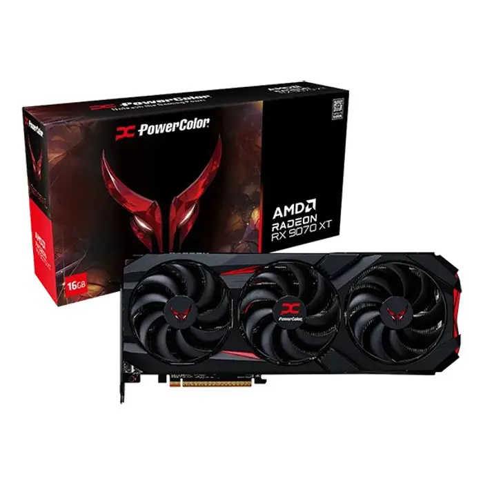 PowerColor Red Devil Radeon RX 9070 XT AMD 16 GB GDDR6