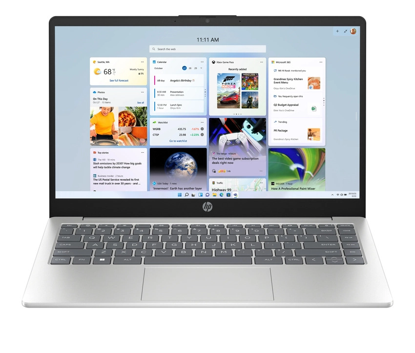 Laptop HP 14-em0042nf | Ryzen 5 7520U | 16GB | SSD 512GB / Ryzen 5 / RAM 16 GB / 512GB SSD / 14,0″ FHD