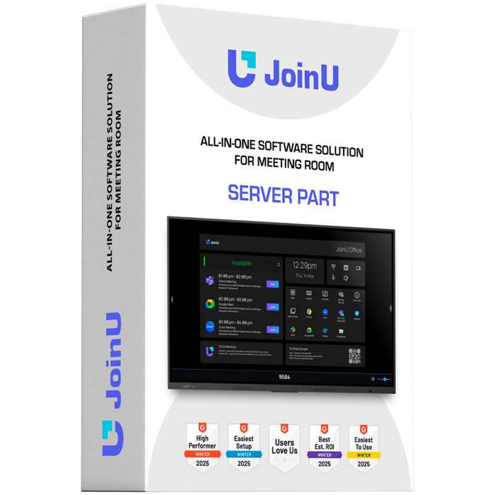 PRESTIGIO SOLUTIONS JoinU Software License, Wireless Screen Sharing, Video Conferencing, Statistics - 1 Year License
