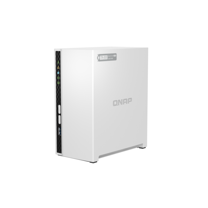 QNAP NAS for 2 disk, 2GB ram, 1Gb network