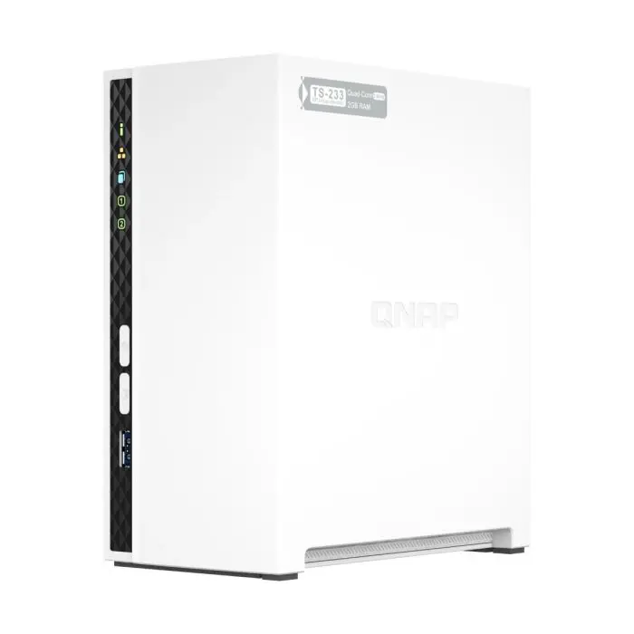 QNAP NAS for 2 disk, 2GB ram, 1Gb network