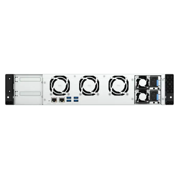QNAP NAS for 8 disks, 8GB RAM, 2.5Gb network, rack 2U