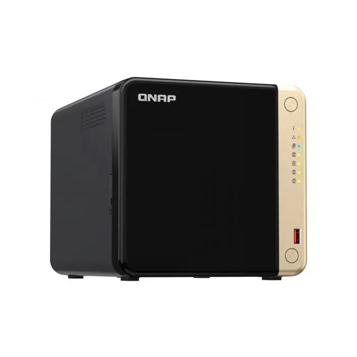 QNAP NAS server for 4 disks, 8GB ram, 2.5GbE network