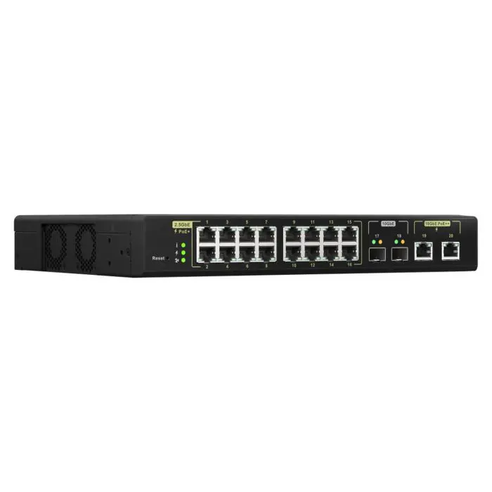 QNAP POE switch 20 ports, 10Gb