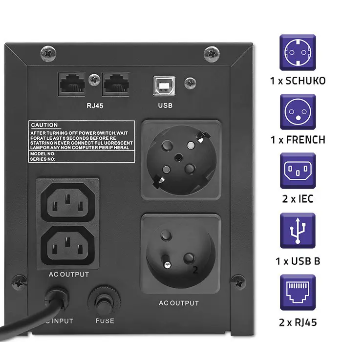 Qoltec Monolith - UPS