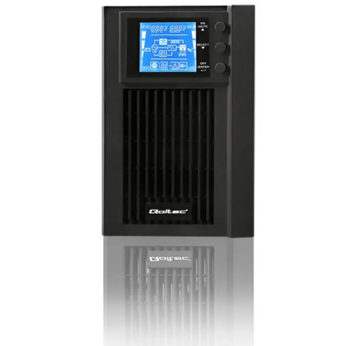 Qoltec - UPS - 800 Watt - 1000 VA