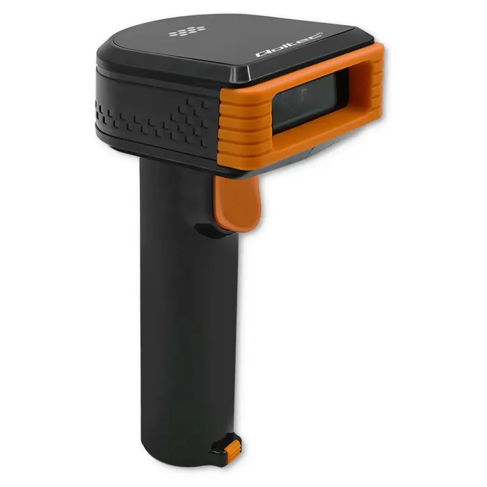 Qoltec Wireless 1D Barcode Reader | 2D |+ Docking Station