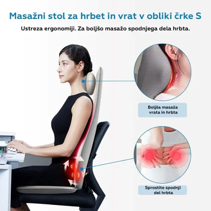 RENPHO massage pillow for neck.