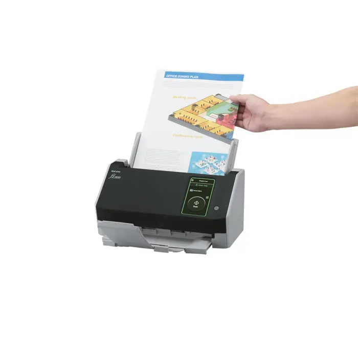 Ricoh fi-8040 ADF + Manual feed scanner 600 x 600 DPI A4 Black, Grey