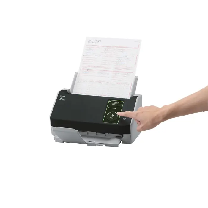 Ricoh fi-8040 ADF + Manual feed scanner 600 x 600 DPI A4 Black, Grey