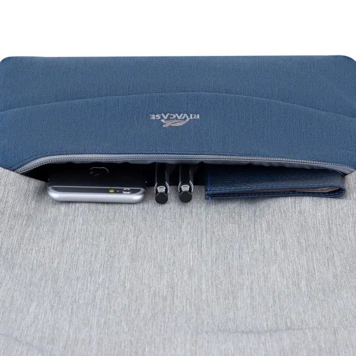 RivaCase laptop backpack 15.6 "7562 gray / blue