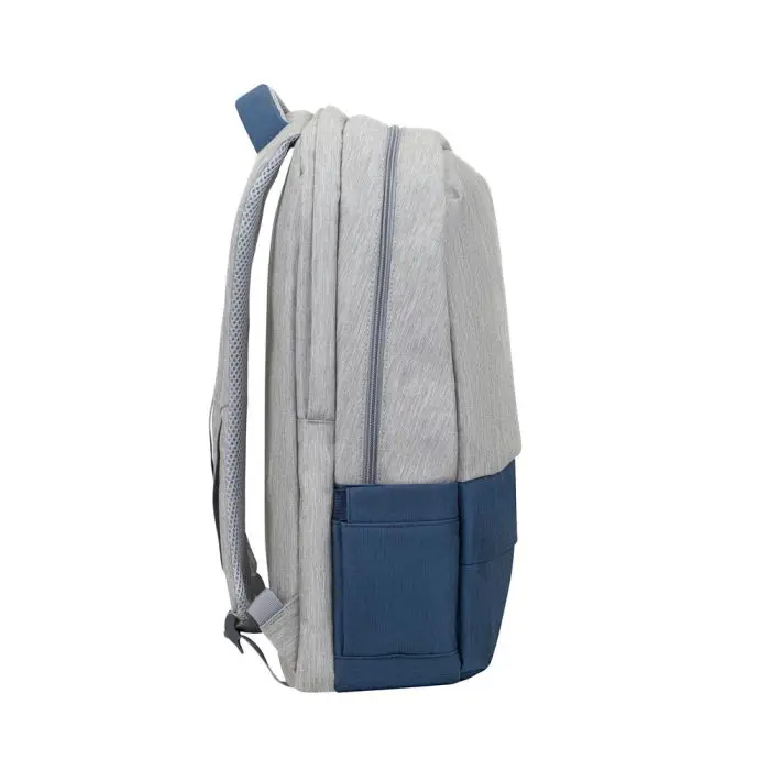 RivaCase laptop backpack 17.3 "7567 gray / blue