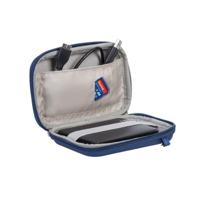 RivaCase light blue HDD 9101 disc case