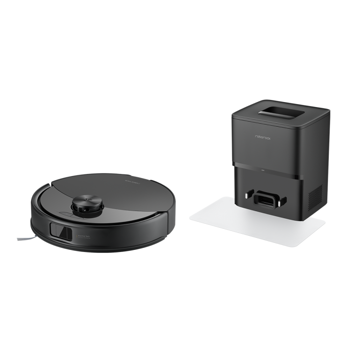 Roborock Q10 VF+ robotski sesalnik s samopraznilno postajo, črn