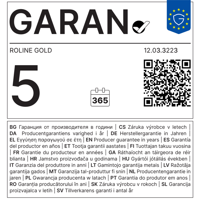 Roline GOLD adapter USB-C - 3.5mm audio, M/F, 0.13m