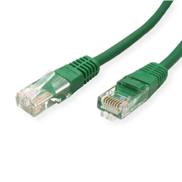 Roline UTP mrežni kabel Cat.5e, 0.5m, zeleni
