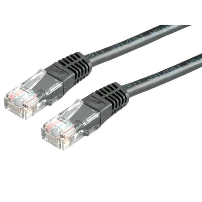 Roline UTP mrežni kabel Cat.5e, 1.0m, crni