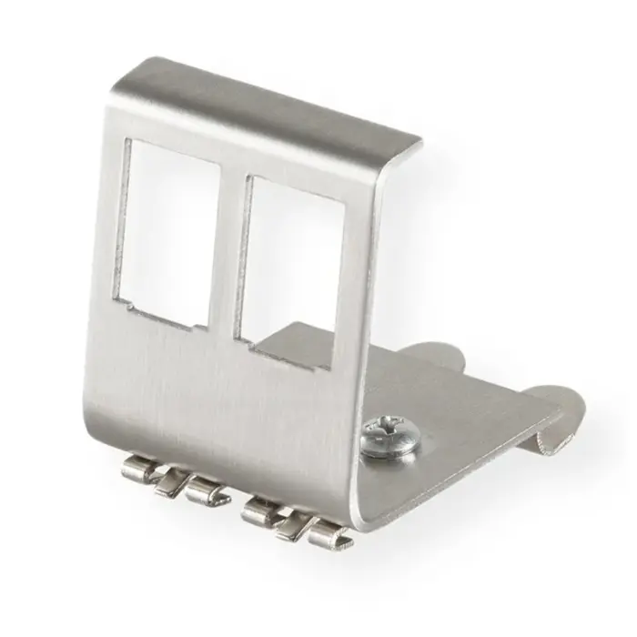 Roline VALUE DIN rail adapter, za 2 Keystone modula, prazni 