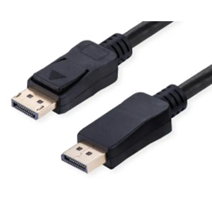 Roline VALUE DisplayPort kabel v2.1, 10K60Hz, UHBR10, DP-DP M/M, 3.0m, crni