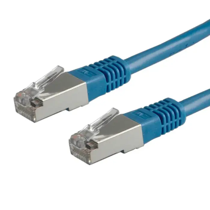 Roline VALUE S/FTP (PiMF) mrežni kabel oklopljeni Cat.6, 10m, plavi