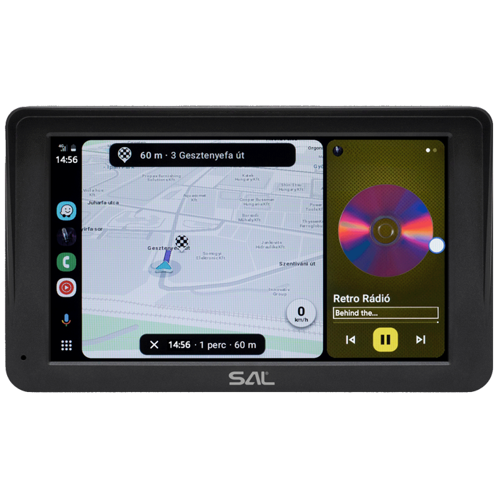 SAL Multimedijalni centar za automobil,7" IPS LCD,Android Auto - CARPLAY7