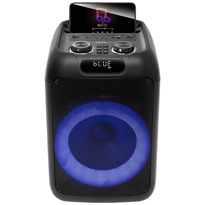 SAL Zvučnik bežični sa mikrofonom, Bluetooth, LED efekti, 50W - PAR200