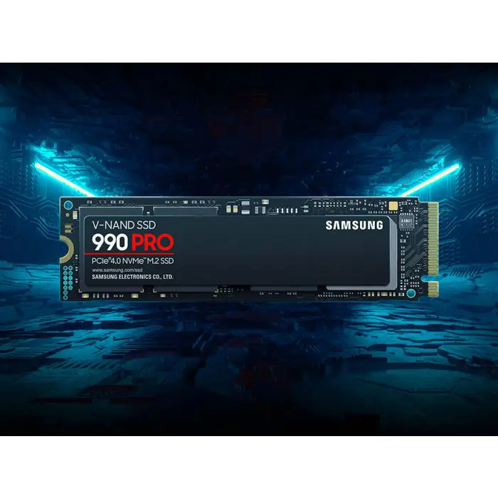 Samsung 1TB 990 PRO SSD M.2 80mm PCI-e 4.0 x4 NVMe