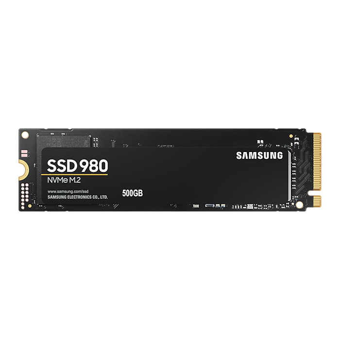 Samsung 500GB 980 SSD NVMe M.2 drive