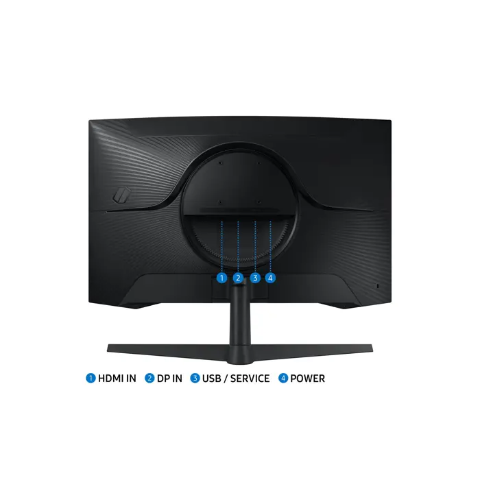 Samsung G55C computer monitor 68.6 cm (27") 2560 x 1440 pixels Quad HD LED Black