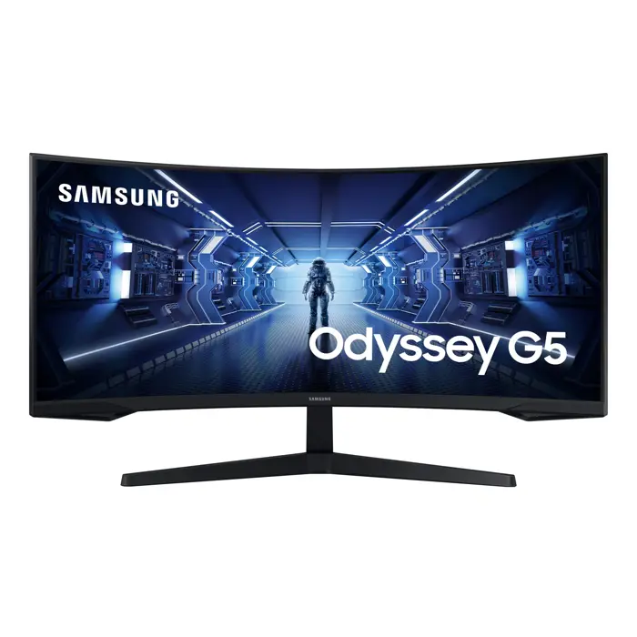 Samsung G55T computer monitor 86.4 cm (34") 3440 x 1440 pixels UltraWide Quad HD LED Black