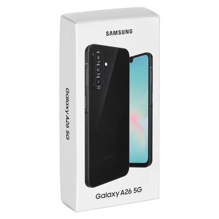 Samsung Galaxy A26 17 cm (6.7") Dual SIM Android 15 5G USB Type-C 8 GB 256 GB 5000 mAh Black