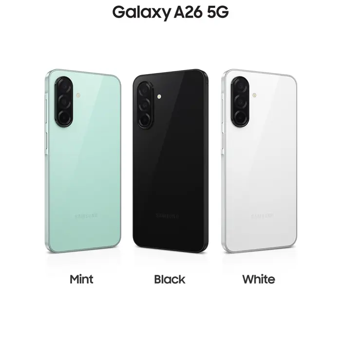 Samsung Galaxy A26 17 cm (6.7") Dual SIM Android 15 5G USB Type-C 8 GB 256 GB 5000 mAh Black