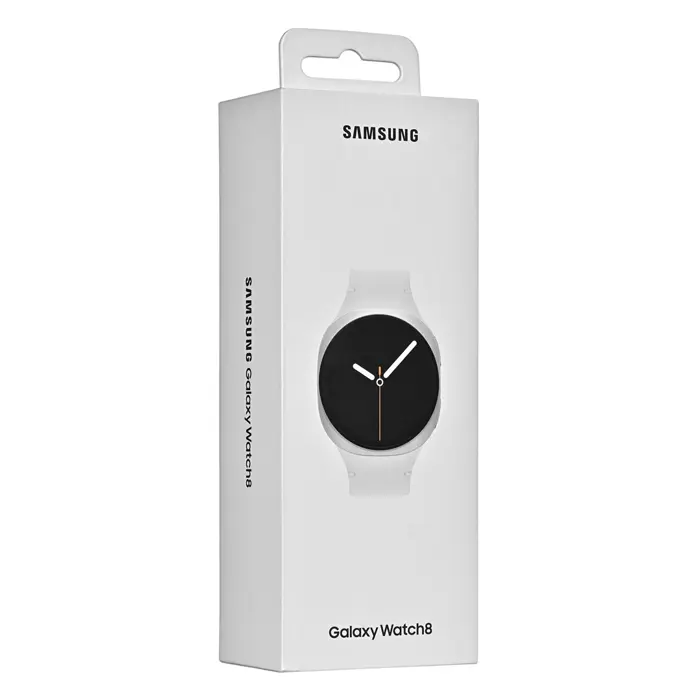 Samsung Galaxy Watch 8 3.81 cm (1.5") AMOLED 44 mm Digital 480 x 480 pixels Touchscreen Silver Wi-Fi GPS (satellite)