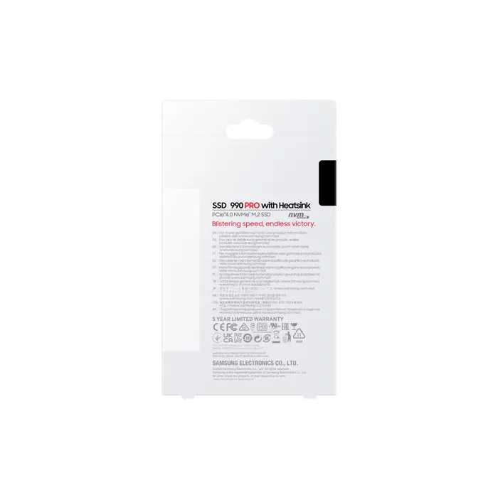 Samsung MZ-V9P2T0 M.2 2 TB PCI Express 4.0 V-NAND MLC NVMe