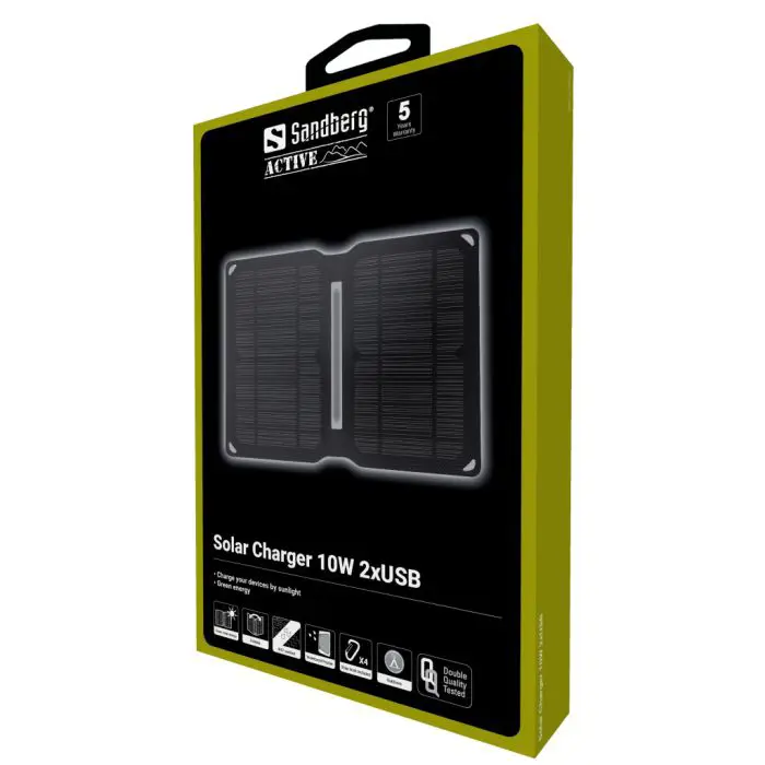 Sandberg Solar charger 10W 2xUSB