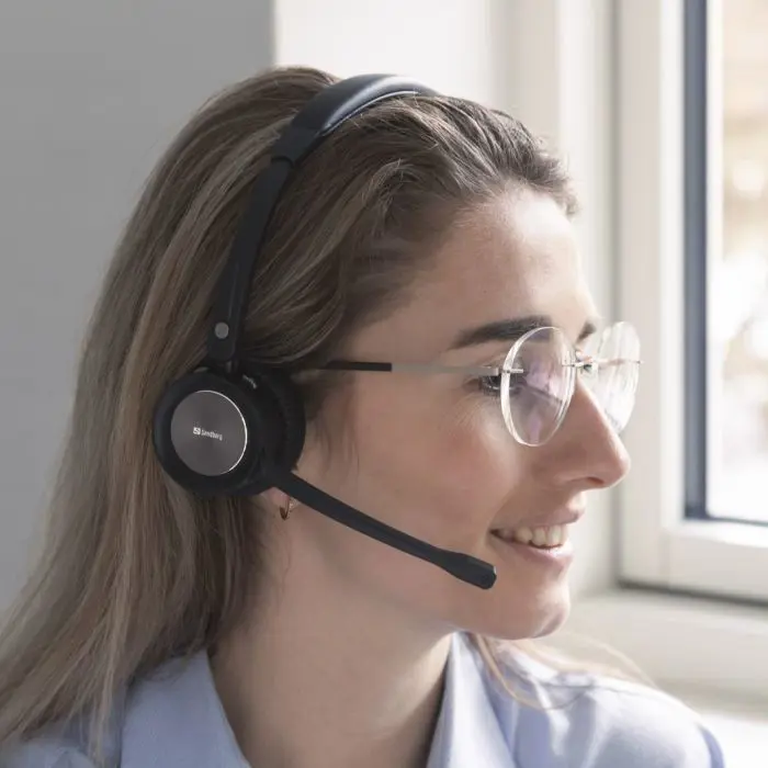 Sandberg Wireless Office Headset Pro+ with microphone