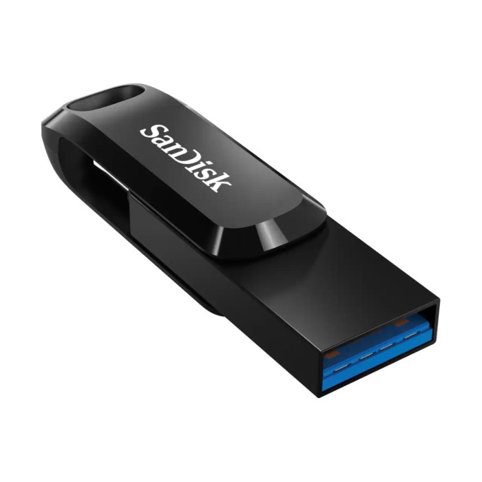 SanDisk 1TB Ultra Dual Drive Go USB-C/A 3.2 USB ključ (črn)