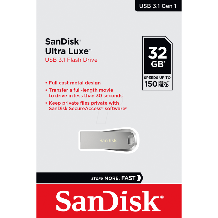 SanDisk 32GB Ultra Luxe ™ USB 3.1